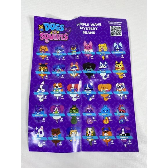 Dogs Vs Squirls Mini Plush Cheezer Squirls #024 New - Picture 12 of 13